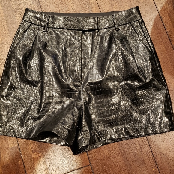 Leather Shorts - Picture 2 of 4